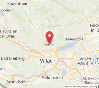 Map of Treffen, Carinthia