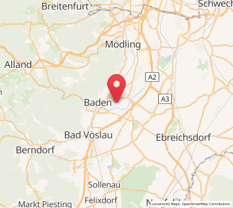 Map of Tribuswinkel, Lower Austria