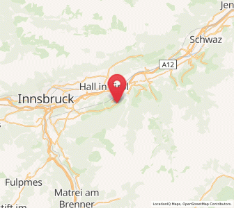 Map of Tulfes, Tyrol
