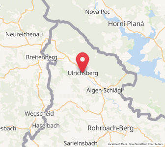 Map of Ulrichsberg, Upper Austria