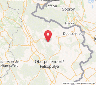 Map of Unterfrauenhaid, Burgenland