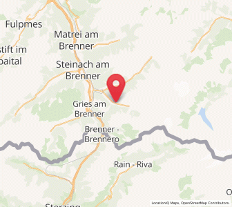 Map of Vals, Tyrol
