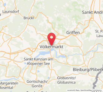 Map of Völkermarkt, Carinthia