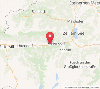 Map of Walchen, Salzburg