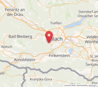 Map of Warmbad-Judendorf, Carinthia