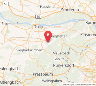Map of Wilfersdorf, Lower Austria