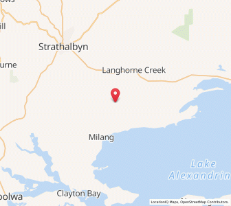 Map of Angas Plains, South Australia