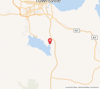 Map of Antil Plains, Queensland