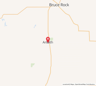 Map of Ardath, Western Australia