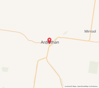 Map of Ardlethan, New South Wales