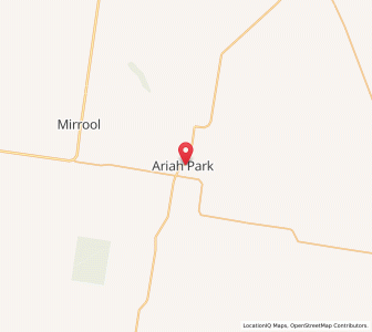 Map of Ariah Park, New South Wales