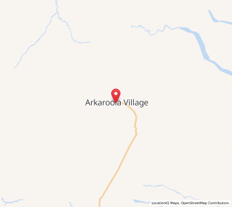 Map of Arkaroola Village, South Australia