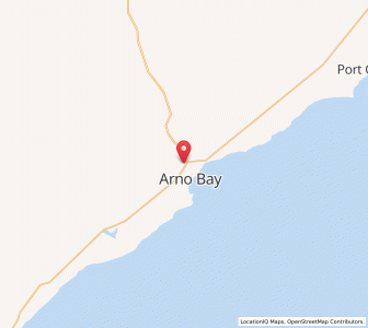 Map of Arno Bay, South Australia