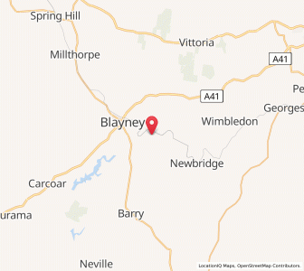 Map of Athol, New South Wales