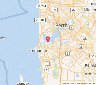 Map of Attadale, Western Australia