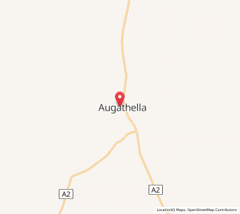 Map of Augathella, Queensland