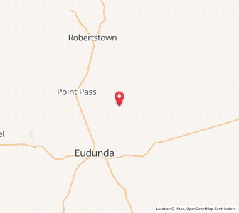 Map of Australia Plains, South Australia