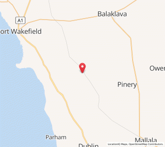 Map of Avon, South Australia