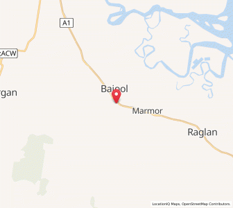 Map of Bajool, Queensland