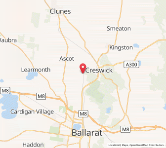 Map of Bald Hills, VictoriaVictoria