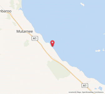 Map of Balgal Beach, Queensland