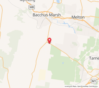 Map of Balliang East, VictoriaVictoria