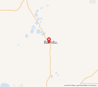 Map of Ballidu, Western Australia