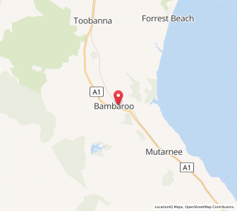 Map of Bambaroo, Queensland