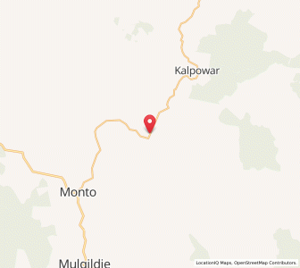 Map of Bancroft, Queensland