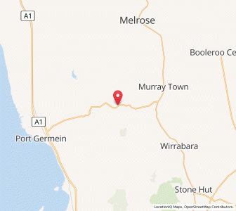 Map of Bangor, South Australia