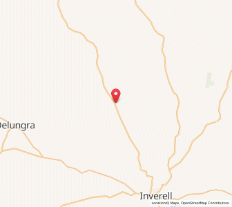 Map of Bannockburn, New South Wales