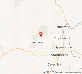 Map of Bapaume, Queensland