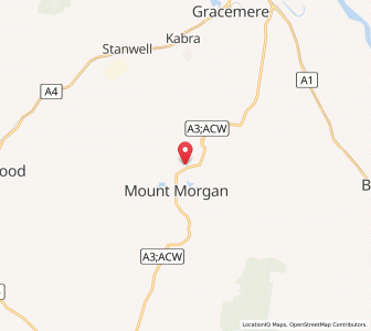 Map of Baree, Queensland