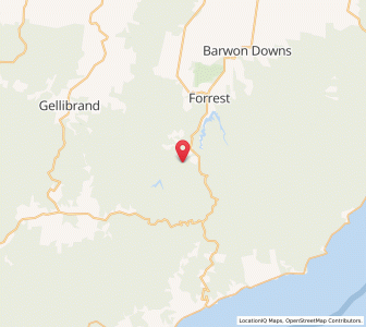 Map of Barramunga, VictoriaVictoria