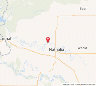 Map of Barwo, VictoriaVictoria