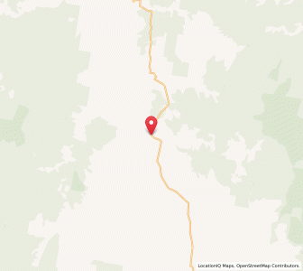 Map of Baryulgil, New South Wales