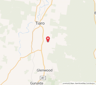 Map of Bauple, Queensland