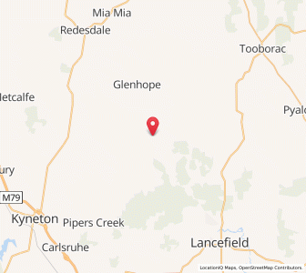 Map of Baynton, VictoriaVictoria