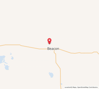 Map of Beacon, Western Australia