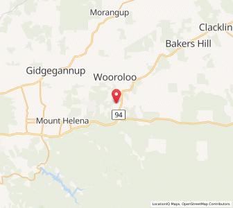 Map of Beechina, Western Australia