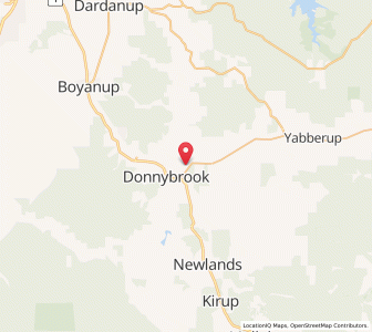 Map of Beelerup, Western Australia