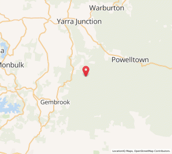 Map of Beenak, VictoriaVictoria