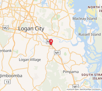 Map of Beenleigh, Queensland