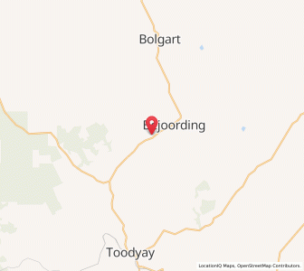 Map of Bejoording, Western Australia