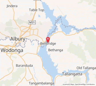 Map of Bellbridge, VictoriaVictoria