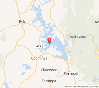 Map of Bellevue, Queensland