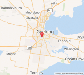 Map of Belmont, VictoriaVictoria