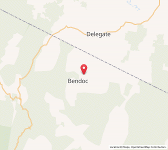 Map of Bendock, VictoriaVictoria