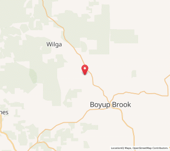 Map of Benjinup, Western Australia