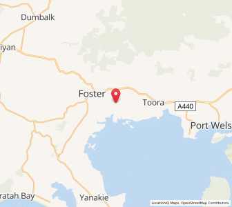 Map of Bennison, VictoriaVictoria